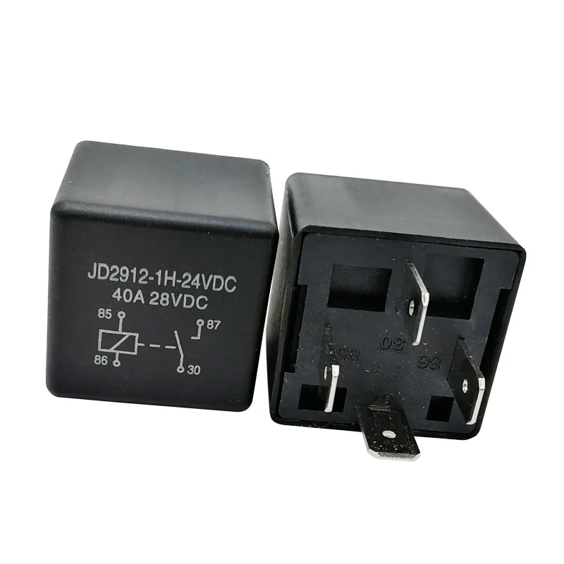 JD2912-1H тип автомобильное реле 12V 24v 4 pin 40A автомобильное реле 24V 4 pin Реле