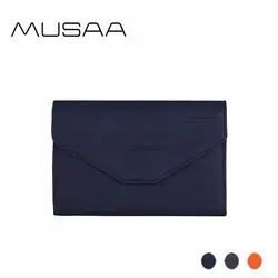 MUSAA для женщин из искусственной кожи Зажимы для денег длинный брелок кредитной минималистский бумажник модный кошелек Multi-function