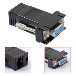 Extender адаптер женщину к Lan Cat5 Cat5e/6 RJ45 Ethernet Женский переходник, конвертер