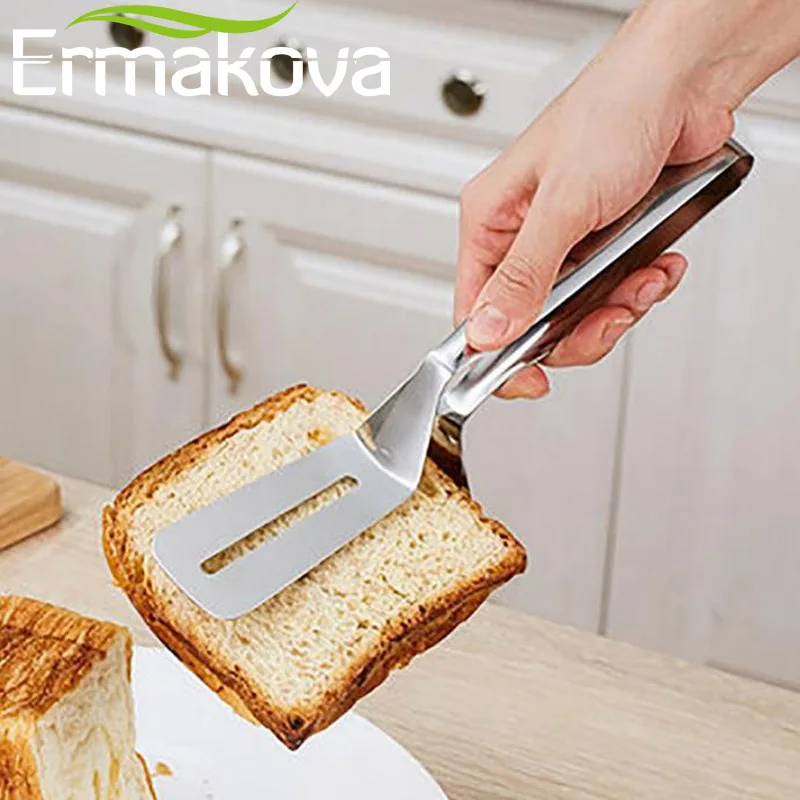 Щипцы ERMAKOVA из нержавеющей стали для барбекю лопата жареного стейка Жарки Рыбы