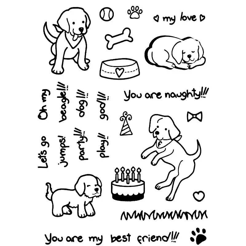 

YOU ARE NAUGHTY YOU ARE MY BEST Scrapbook DIY photo cards account rubber stamp clear stamp transparent stamp Handmade card stamp