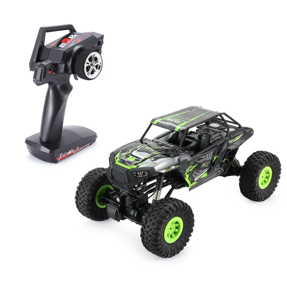 

Wltoys 10428-E 1/10 2.4G 4WD Electric Rock Climbing Crawler RC car Desert Truck Off-Road Buggy Vehicle with LED Light RTR