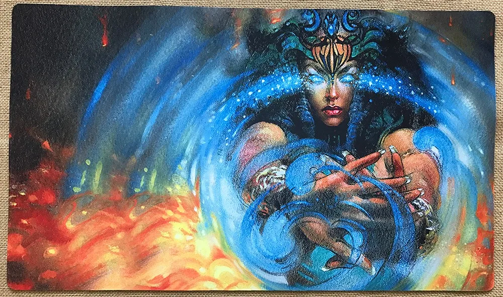 Темный маг Девушка Playmat) Настольные игры playmats, YGO карты игровой коврик, пользовательские игры Дизайн Playmat с бесплатным подарочным пакетом