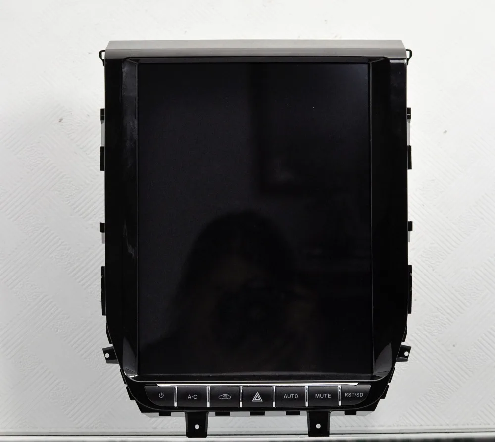 Best 12.1" Tesla Vertical Screen Android Autoradio Headunit Head Unit Car Stereo Audio for Toyota Land Cruiser 200 2016 2017 0