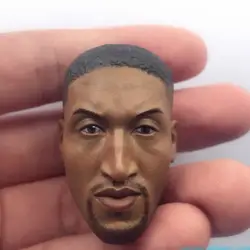 На заказ 1/6 шкала Scottie Pippen голова Sculpt для горячих игрушек Phicen JIAOUL Кукла тело