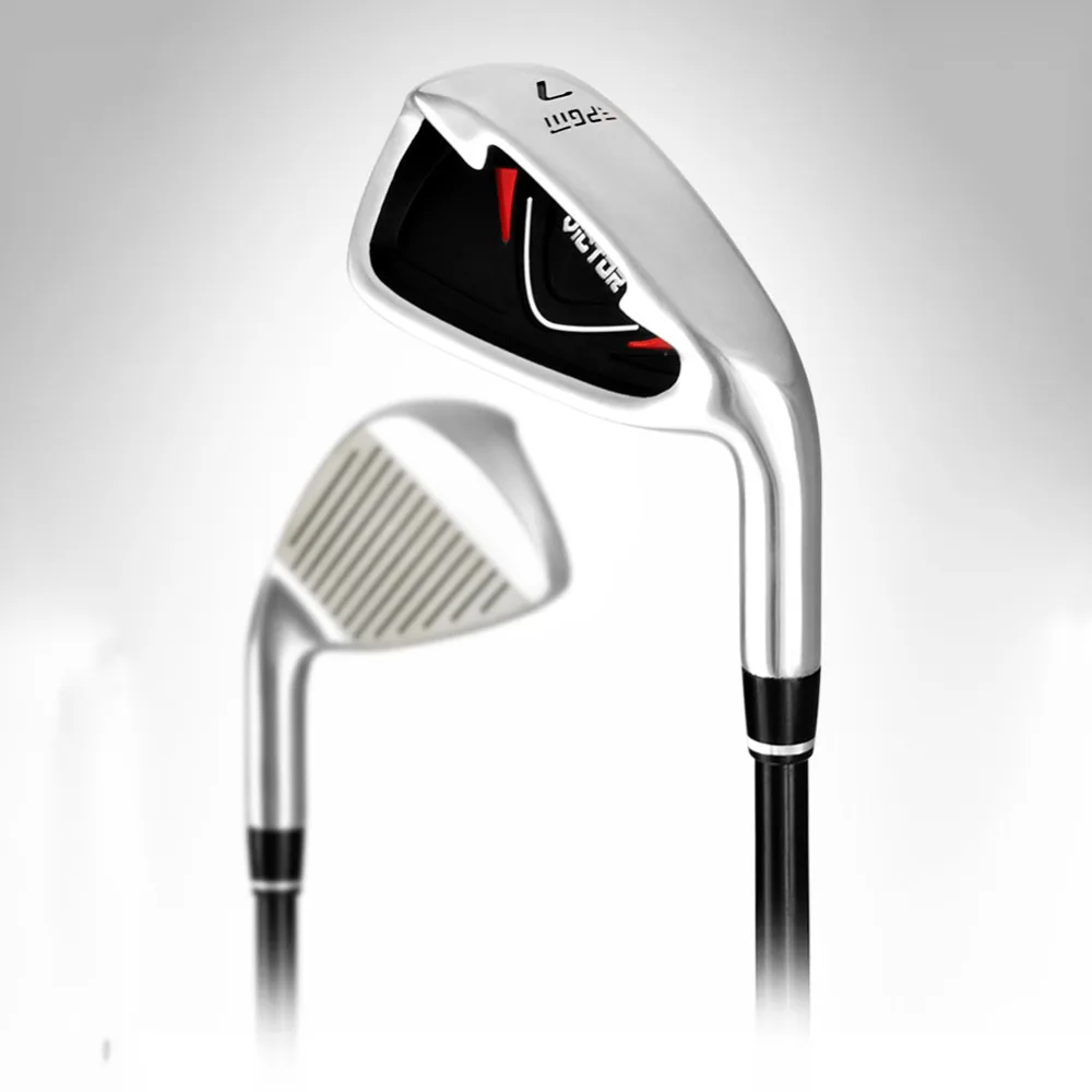 CRESTGOLF VICTOR#7 железный стержень для клюшек для гольфа из нержавеющей стали, графитовый Вал и рукоятка из натурального каучука для мужчин и женщин