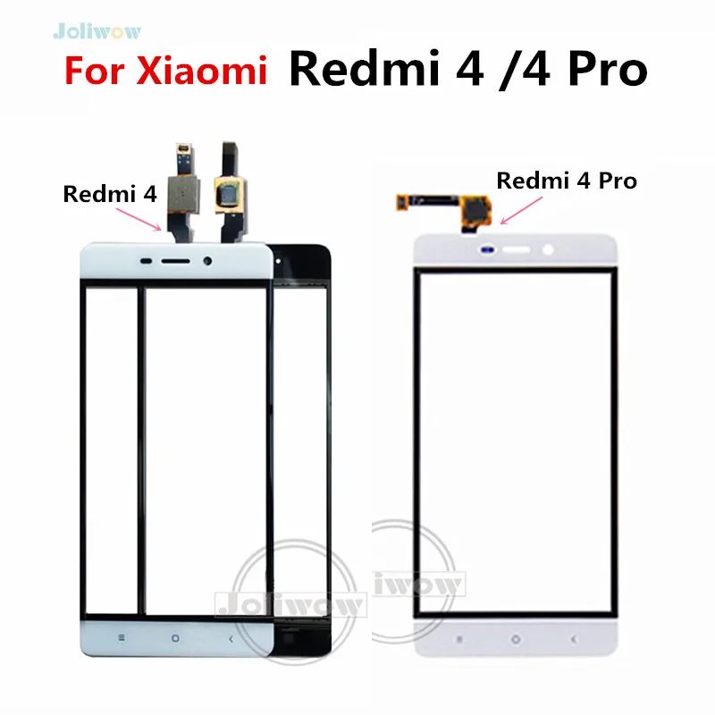 

Mobile Phone Touch Sensor Panel For Xiaomi Redmi 4 Redmi 4 pro Touch Screen Front Glass Lens touchscreen 5.0''
