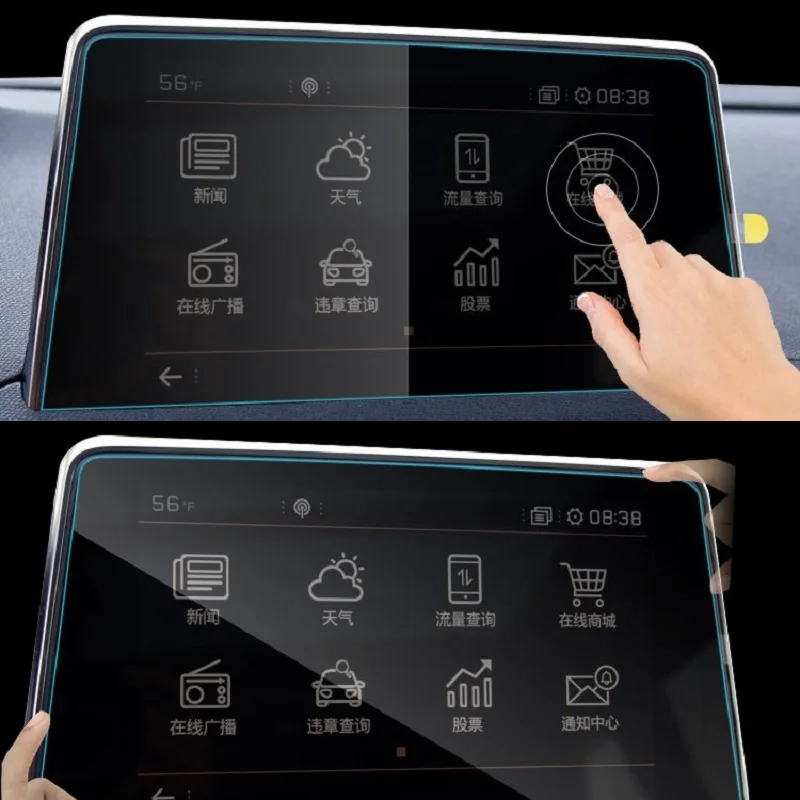 Защитная пленка для Peugeot 3008 5008 3008GT 4008 2017 2018 2019|Лепнина интерьера| |