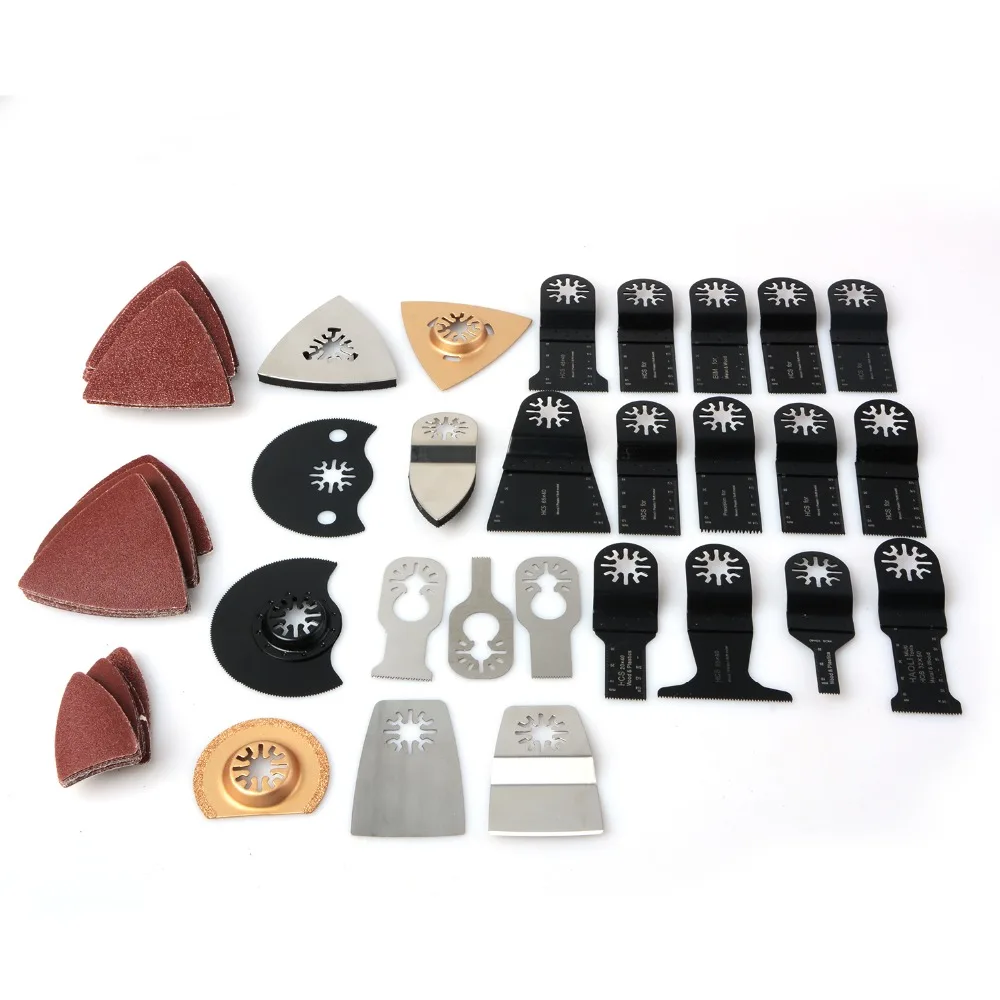 

100 pcs Oscillating Tools Saw Blades Accessories for renovator power tools for Fein multimaster for Dremel wood metal cutting