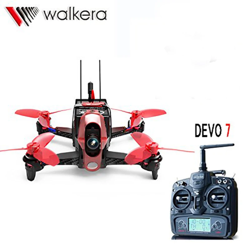 Walkera Mini Rodeo 110 RC FPV 110mm RTF BNF DEVO 7 DEVO 10 Transmitter TX 600TVL Camera Quadcopter Racing Drone