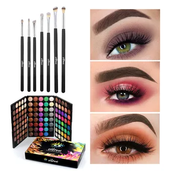 

eyeshadow palletei Easy to Wear eye shadow matte Natural Factors Makeup Metallic Shiny Eyes Eyeshadow Waterproof Glitter Y508