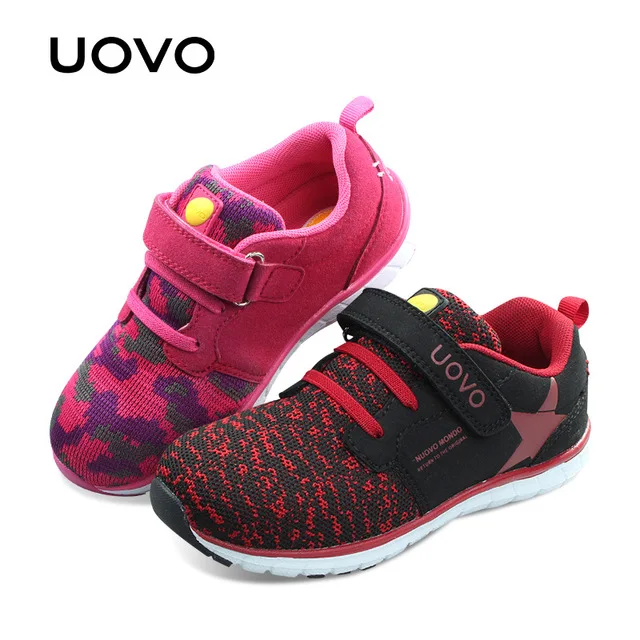 UOVO/Новинка детская обувь для девочек кроссовки спортивная мальчиков Tenis Infantil