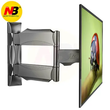 

NB P4 suggested for size 32"-55" Flat Panel LED LCD TV Wall Mount Full Motion 3 Swing Arms Monitor Holder Frame