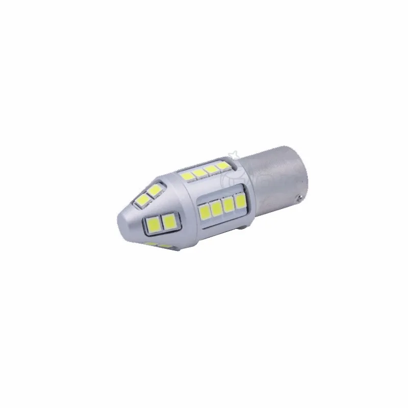 Car Light 10 x супер яркий белый 30 Вт LED SMD 1157 1156 LED Ba15s BAY15D LED 2835 30SMD S25 p21W Резервное копирование Обратный лампа