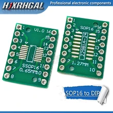 10 шт. TSSOP16 SSOP16 SOP16 к DIP16 плата передачи DIP Pin плата шаг адаптер hjxrhgal
