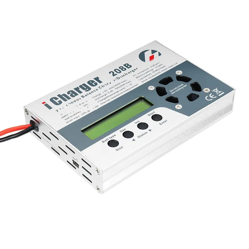 

High Quality iCharger 208B 350W 20A 1-8S DC Lipo Battery Balance Charger For RC Models Battery Charging Spare Parts