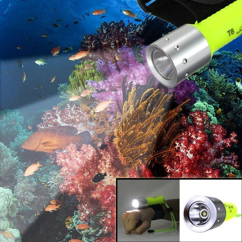 Cree XM-L T6 diving flashlight DaskFire 7