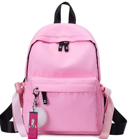 2018 Winner New Pink School Backpack for Teenage Girls Mochila Feminina ...