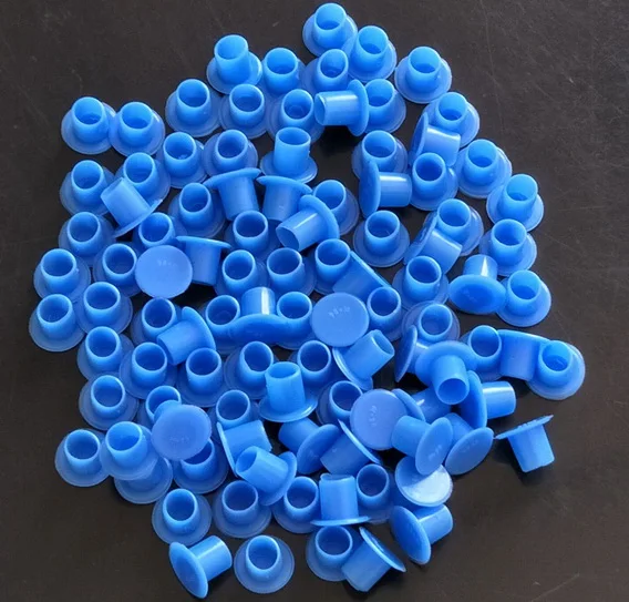 2000 шт пластик 6,7 мм Внутренний размер синий без держателя плоские базовые колпачки для тату-чернил чашки маленького размера
