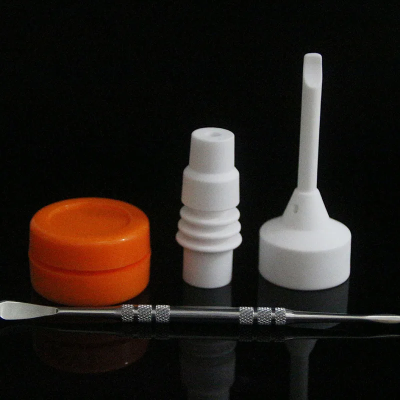 Ceramic Carb Cap Ceramic Nail for 16mm heating coil vs Titanium Nail