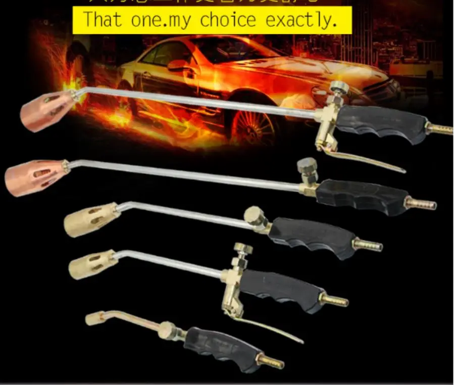 

Liquefied Gas Blowtorch Burner Torch Suitable for Quenching Jewelery Brazing Welding Heating Drying Unhairing Type 50