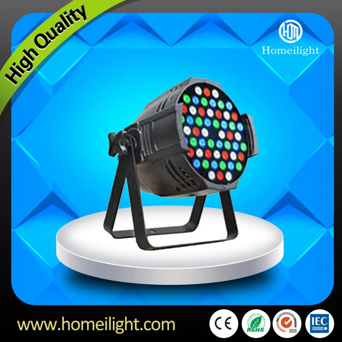 

Disco Wedding Decoration Dmx 512 54*3W RGBW Led Par Can 54x3W Par Light