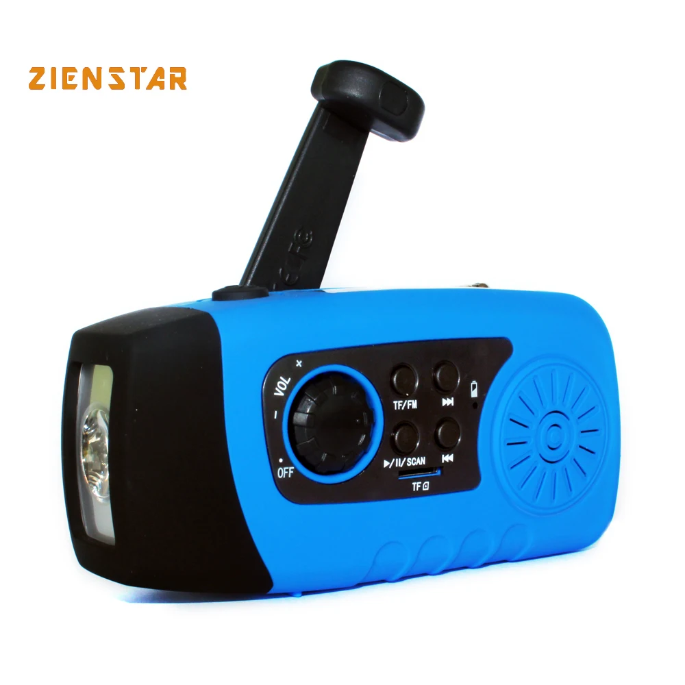 Zienstar Портативный стерео цифровой FM радио Динамик TF карты Mp3 музыкальный плеер с