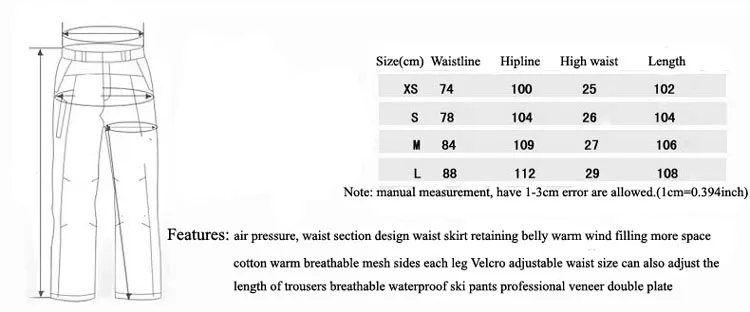 Модные цветные женские зимние штаны GS, зимняя уличная спортивная одежда, специальная одежда для сноубординга 10 k, водонепроницаемые