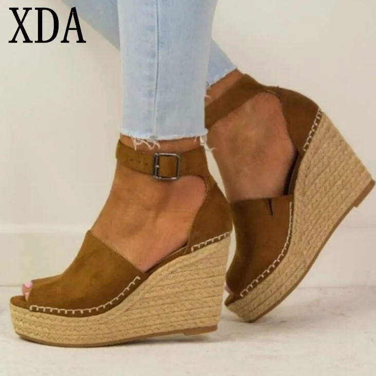 sandálias cunha 2019