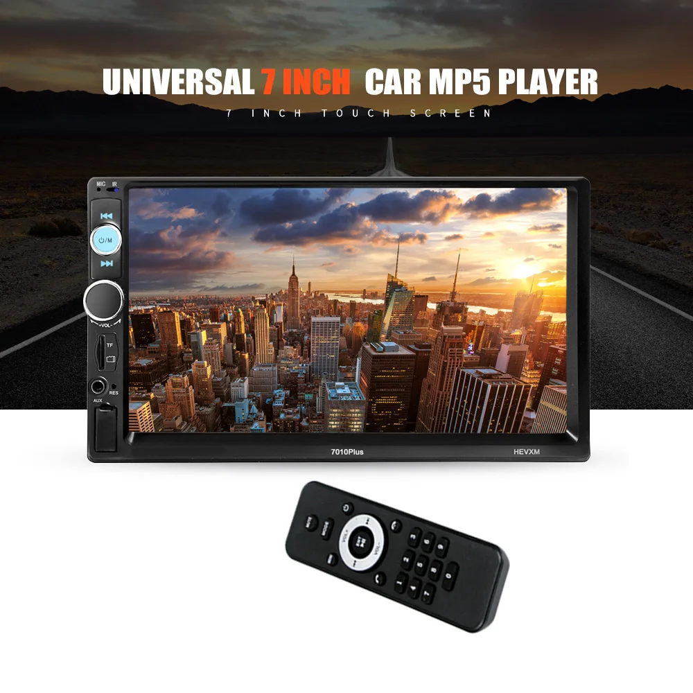 

Autoradio Wireless Automagnitola 2 Din Car Radio Stereo Media MP5 Player Universal 7in Touch Screen 7010 PLUS Radio Components