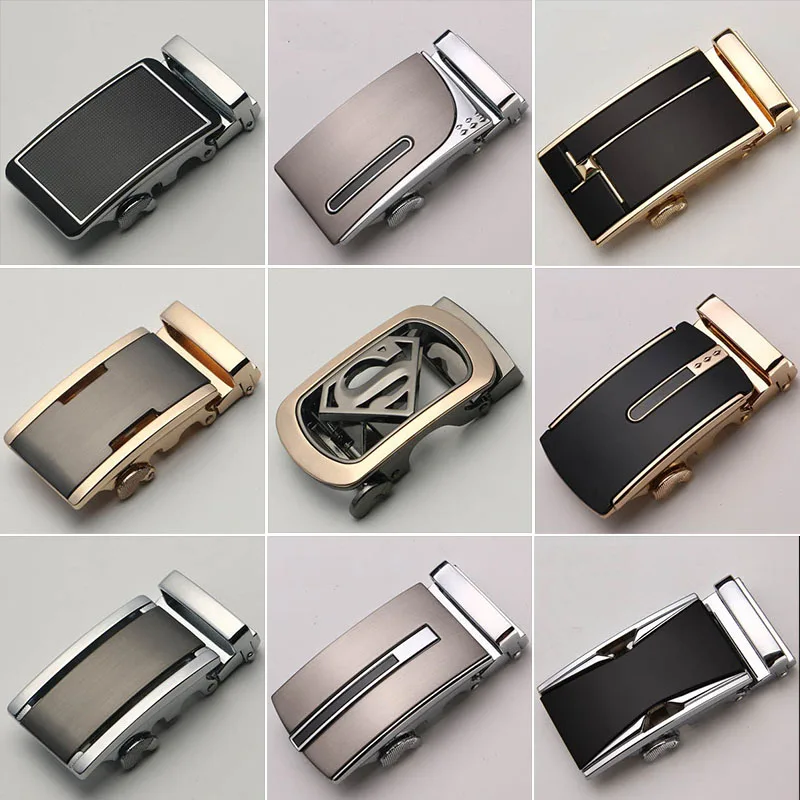 New Men's Belt Buckle Belt Buckle Casual Waist Head Business