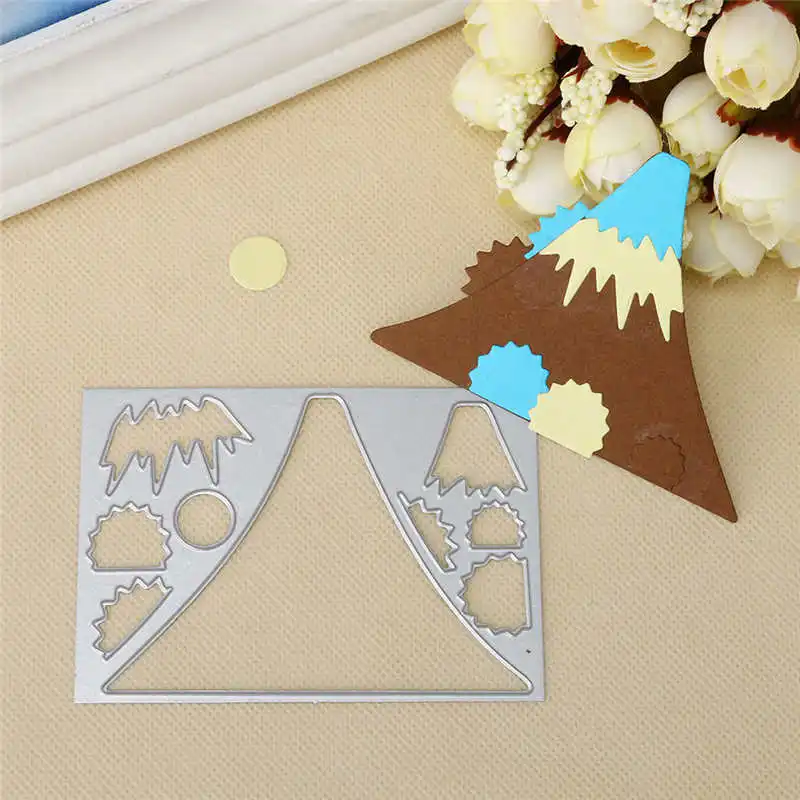 1 Pc Merry Christmas Metal Cutting Dies Stencils Scrapbooking Embossing DIY Crafts Silver Carbon steel #2o30 (6)