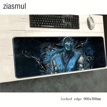 

mortal kombat mouse pad gamer Customized 900x300x2mm notbook mouse mat gaming mousepad large Boy Gift pad mouse PC desk padmouse