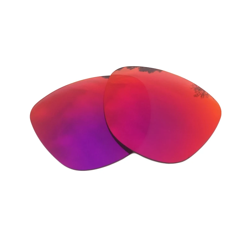 Полуночные солнечные зеркальные поляризованные Сменные линзы для Frogskins Солнцезащитные очки оправа UVA и UVB - Цвет линз: Midnight Sun