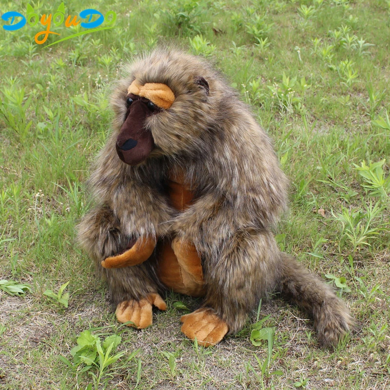 50 см Моделирование Baboon плюшевые игрушки Реалистичные животные орангутанг Baboons мягкая игрушка детский подарок