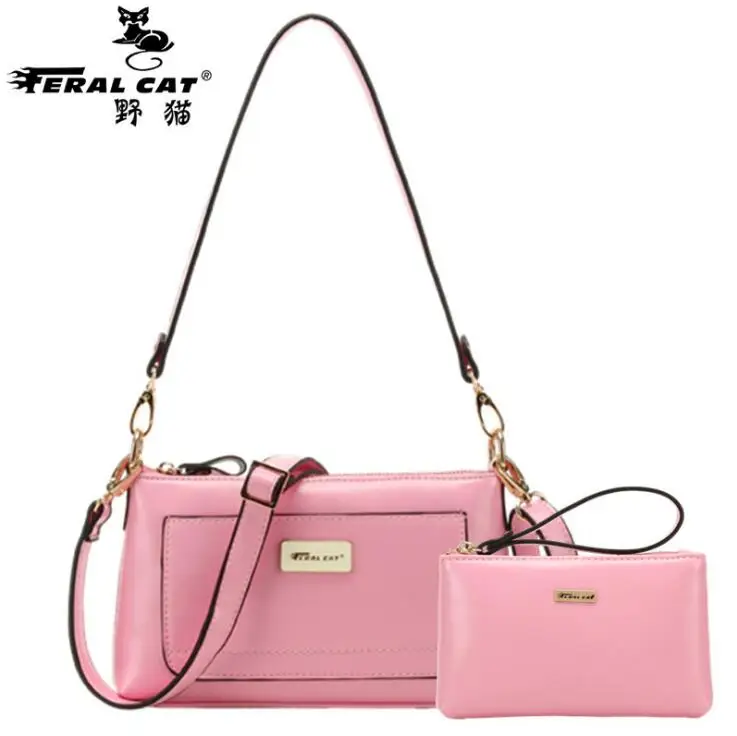 FERAL CAT Brands Women Shoulder Bag font b Handbag b font font b Set b font