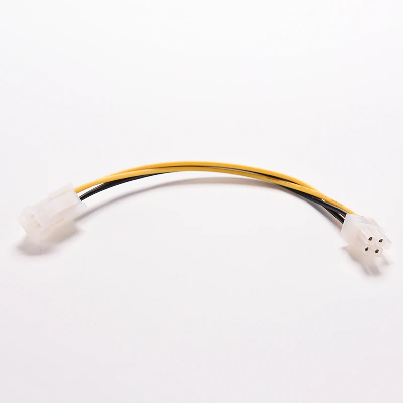 15 см 8 &quotдюймов ATX 4 Pin папа к 4Pin женский ПК источник питания ЦП удлинитель кабель