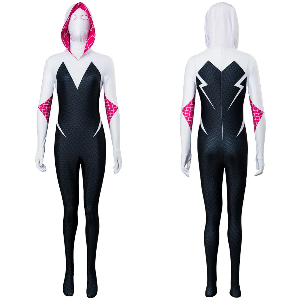 Spider-Gwen jumpsuit Gwen Stacy cosplay costume jumpsuit custom made