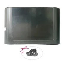 H 10 шт. черный корпус чехол для картриджа карты оболочка Крышка для sega Genesis Mega Drive с 2 шт. безопасности винты