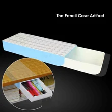 Fromthenon Pencil Cases Artifact Automatic Pop up Stealth Drawer Pencil Box With 3m Tape Creative Kawaii