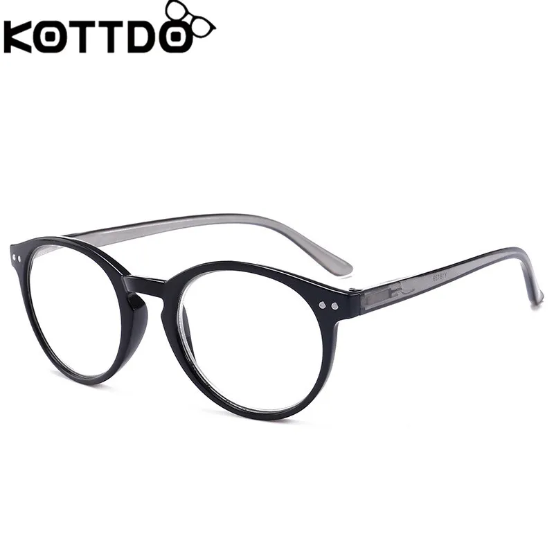 KOTTDO 2019 новые модные очки для чтения мужчин и женщин с защитой от усталости