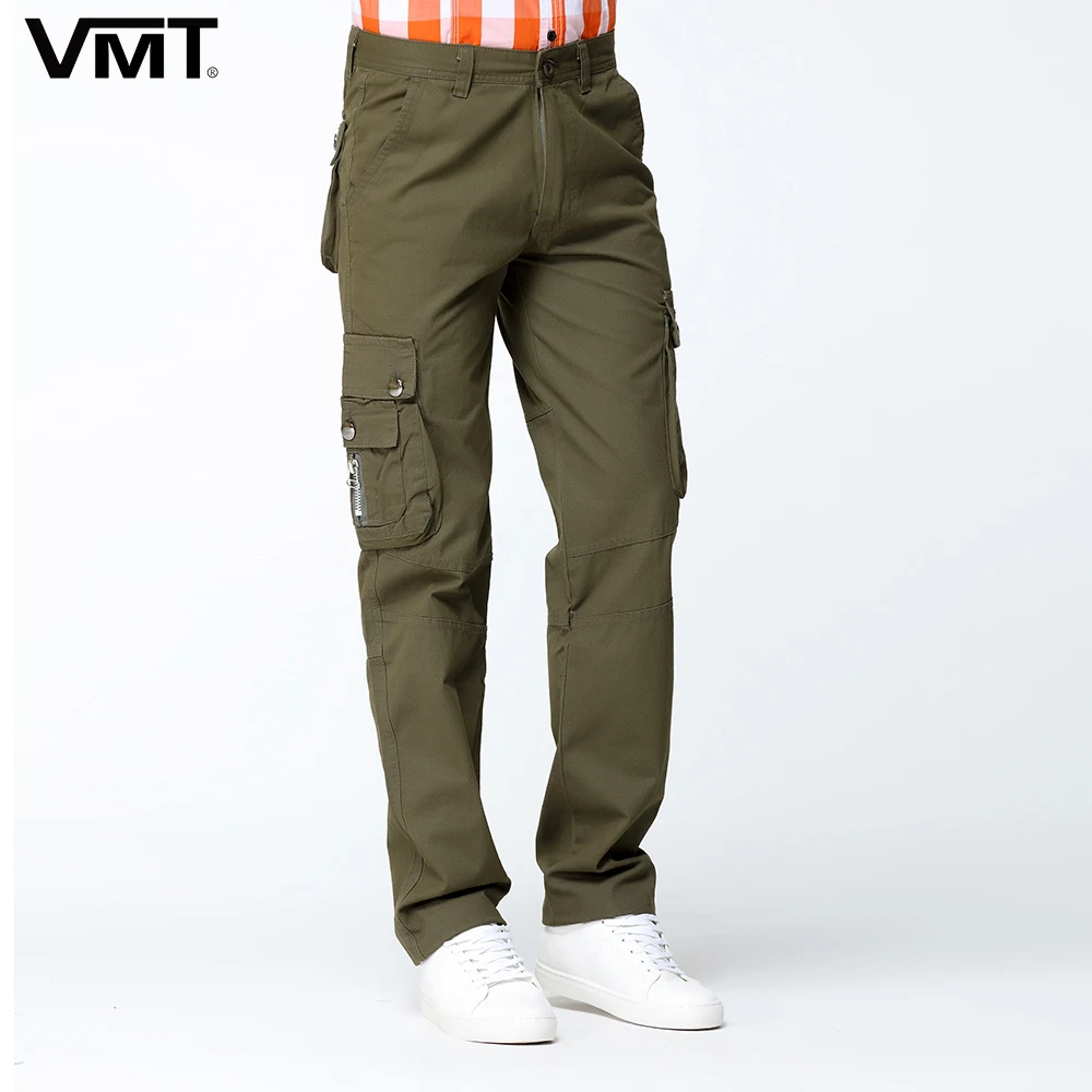 2017 Fall Mens rugged cargo pants Milltary Army Overalls