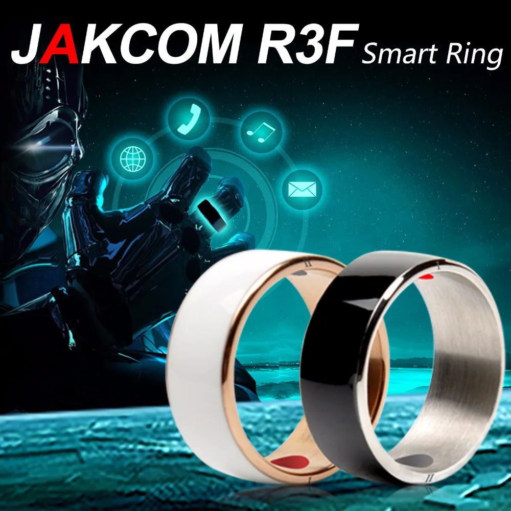 NFC Кольцо Смарт аксессуары JAKCOM R3 Bluetooth Смарт кольцо для телефона IOS Android водонепроницаемый для мужчин и женщин магнит высокий