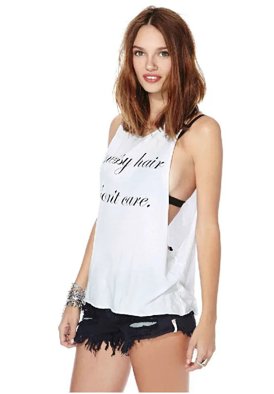 16.39US $ |Plus Size Punk Fashion Girl's Tank Tops Sexy Loose Trans...