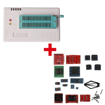 

Super Mini Pro TL866A EEPROM Programmer with Full Set 21pcs Socket Adapters