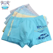 Нижнее белье для мальчиков, 4 шт. детские шорты с рисунками, трусы-боксеры для больших мальчиков, трусы-боксеры для подростков, От 9 до 14 лет