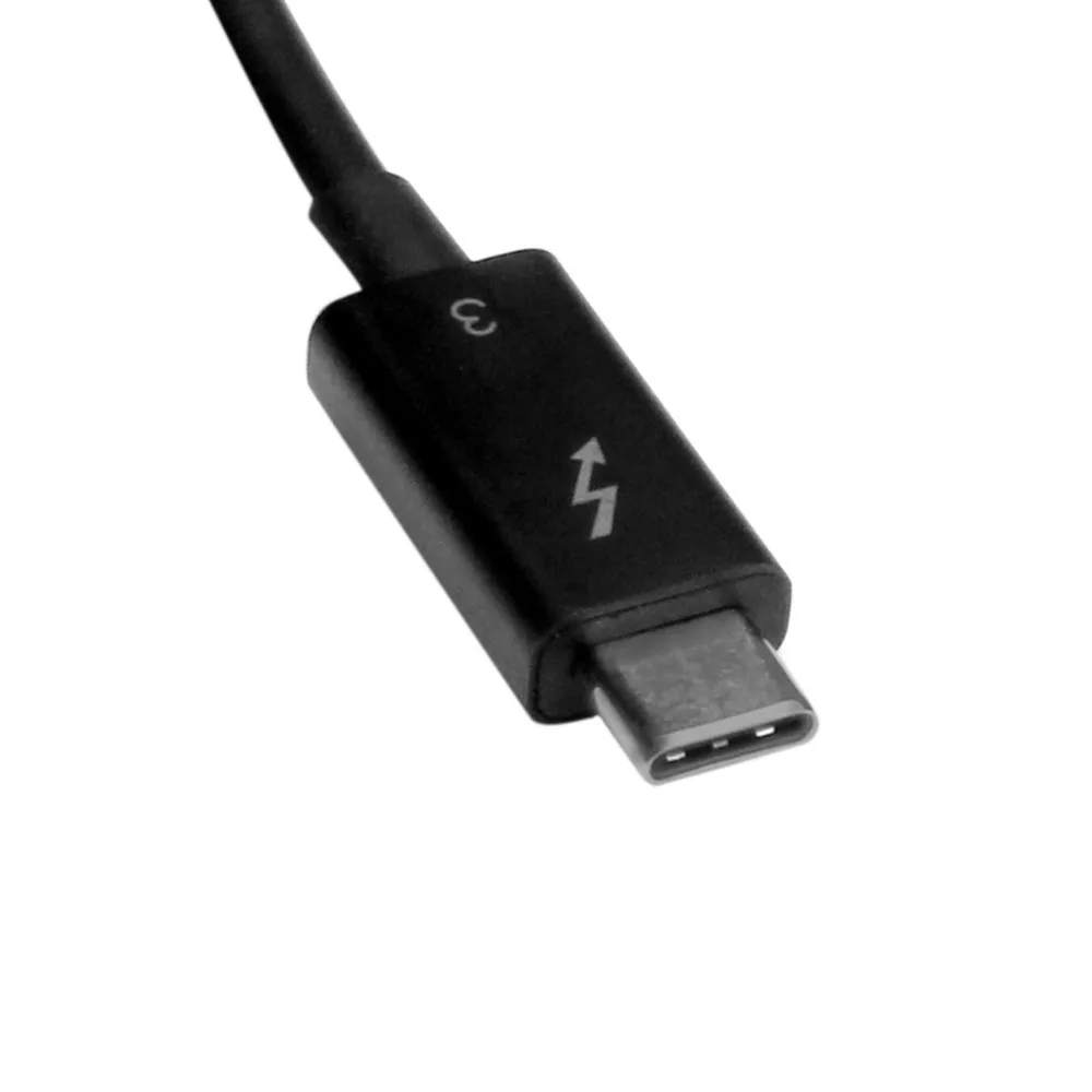 Thunderbolt 3 USB 1 C Male to 40 Гбит/с кабель для Dell XPS13 50 см м 2 черный|usb 3.1|usb-c 3.1usb-c usb |