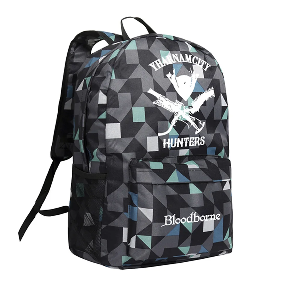 

Zshop Bloodborne Backpack PC Game Theme Shoulder Bag for Adults