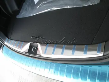 

Stainless Steel Rear bumper Inside Door Sill Scuff Plate Trim For 2013 Up Subaru Forester