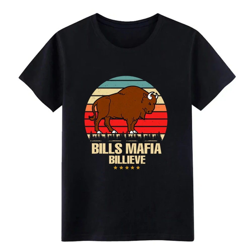 

Men's Vintage Bills Mafia Billieve TShirt Gift Buffalo t shirt Design cotton O-Neck Vintage Interesting Casual shirt